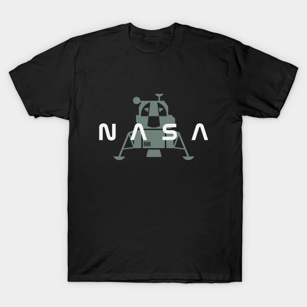 NASA Apollo 11 Lunar Module 2 by © Buck Tee Original Design T-Shirt by Buck Tee